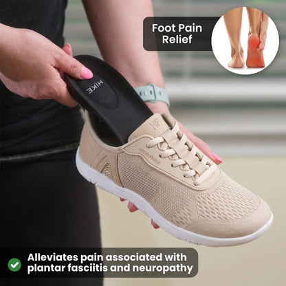 HIKE® Orthopedic Soles - Pain relieving and shock absorbing foot pads