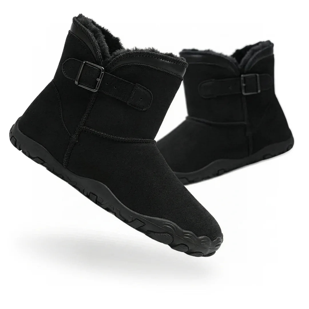 Cozely - Women’s Fur-Lined & Ergonomic Barefoot Shoes