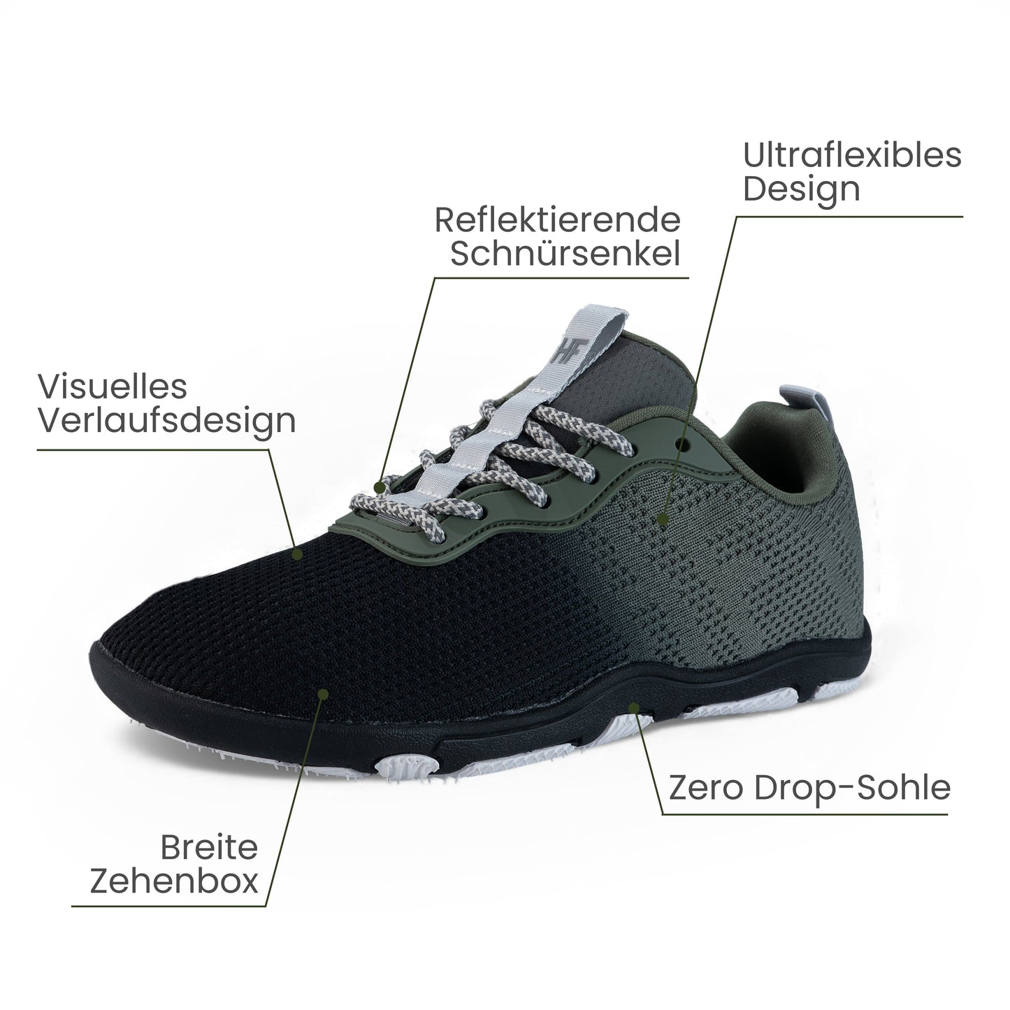 HF Shade - Barefoot Shoes for All-Day Comfort & Foot Pain Relief