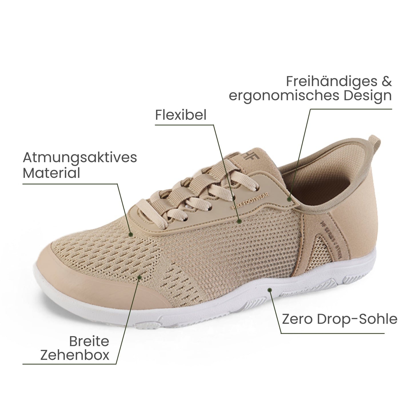 HF Stride – Hands-Free & Ergonomic Barefoot Shoes
