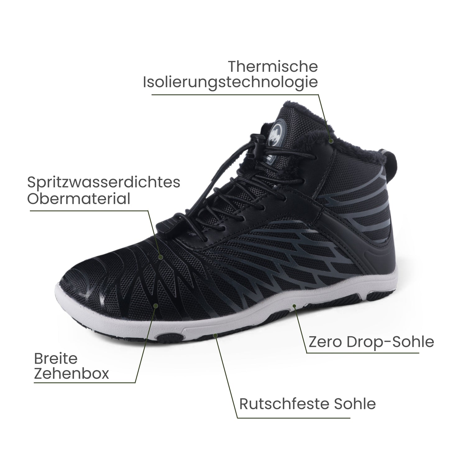 Lorax Winter – Ergonomic & Supportive Winter Barefoot Shoes