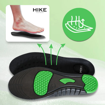 HIKE® Orthopedic Soles - Pain relieving and shock absorbing foot pads